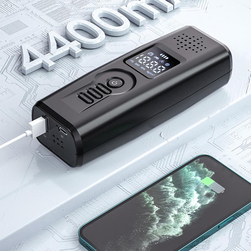 Portable Tire Inflator For Car 12V Wireless Air Pump Auto Accessories Cordless Electric Air Compressor With LED Screen Display