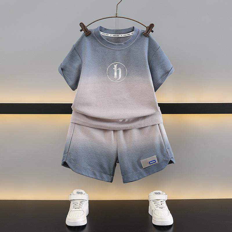 

Boys Summer Short Sleeve Set: Stylish & Casual Kidswear 2025 130 cm жёлтый