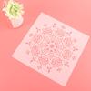 30Cm Diy Craft Mandala Mold For Painting Stencils Stamped Paper Card Template