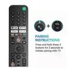 RMF-TX520U Compatible with Sony Smart TV Remote Control Voice KD-43X80J XR-55A80J