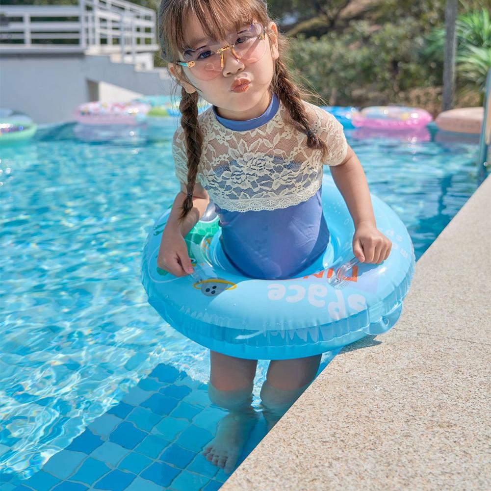 Inflatable Float Seats Easy Carrying Fashion Swim Rings For Summer Pool Party