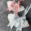 Pet Lace Bow Collar Muppet Decorative Scarf Dog Saliva Towel Accessories
