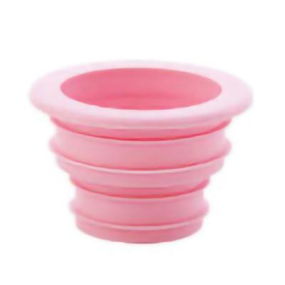 Sewer Pipe Sealing Plug PP Washing Machine Floor Drain Sealing Plug for Household KitchenPink