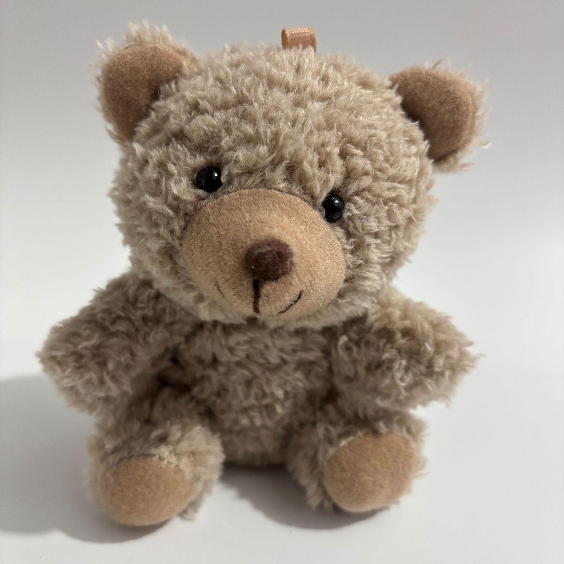 Teddy Bear Plush Keychain Pendant - Cute Camera Bear Design Diving Bear Approx. 12CM