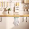 Fixed Clip Disposable Glove Rack Organizer Wall Mounted Glove Dispenser Easy To Install Glove Rack Storage Rack with 100 gloves