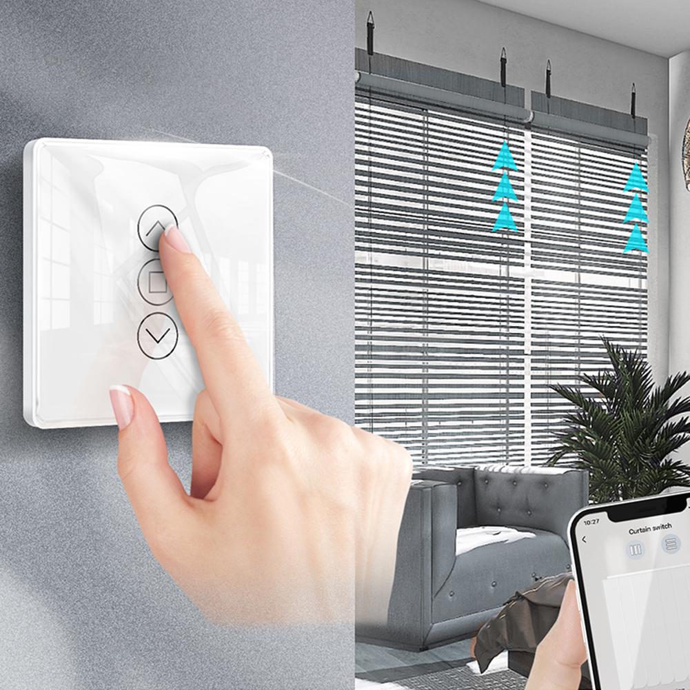 Smart Home Device Shutter Control Timer Home Automation Energy Efficiency Precision Calibration Scheduled Automation China Mainland