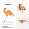 Dinosaur Handle for Children's Room - Cute Wooden Animal Cartoon Drawer & Cabinet Pull