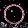 Car One Click Start Button Decoration Ring Diamond Crystal Ignition Ring Sticker