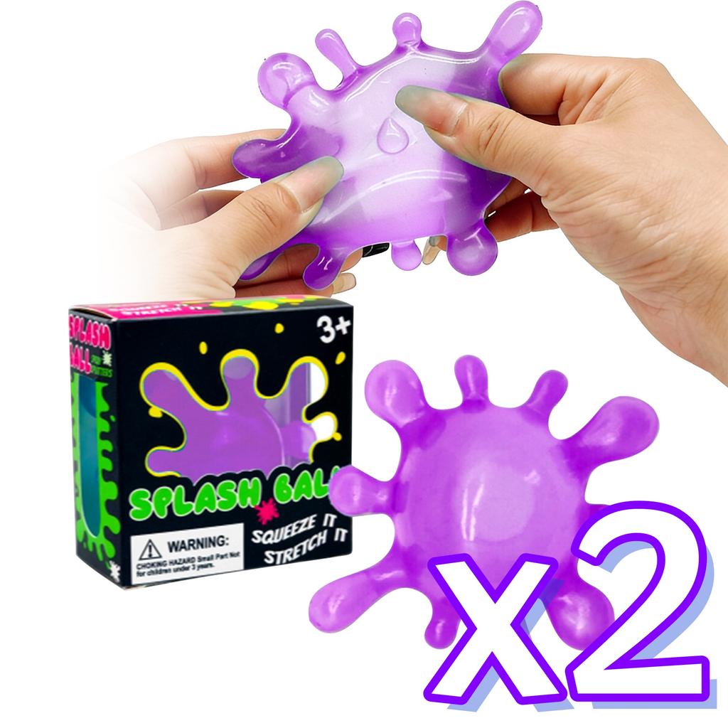 Splash Shaped Pinching Ball Slow Rebound Pressure Relief Ball Maltose Decompression Toy Squeeze Balls Blind Box Party Gif Toys
