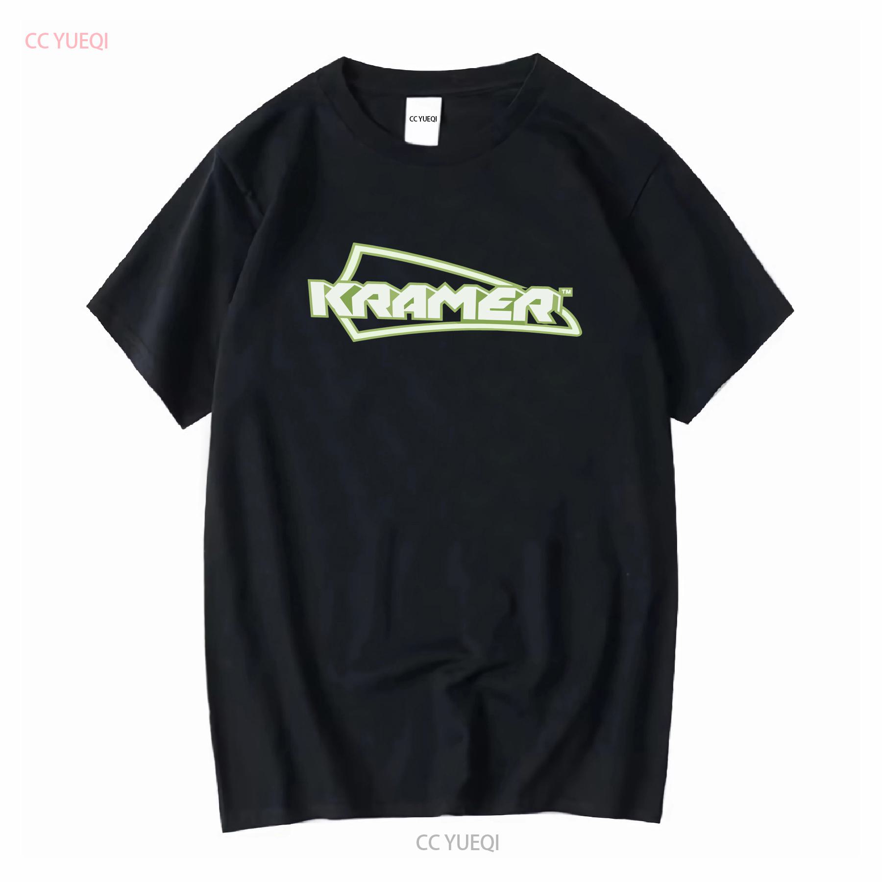 

Kramer Guitars Logo Percussion Mens T Shirt Funny American Size S to 5XL vintage Washed Top For Everyday Wear Versatile Soft 4XL