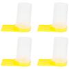 Bee Beehive Entrance Feeder Plastic Water Dispenser Honey Beekeeping Drinking Equipment