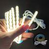 BMW USB LED Strip Lights 5V 320LEDs/M Warm White COB LED Strip Flexible Lamp Tape DIY TV Mirror Backlight Kitchen Room Lighting