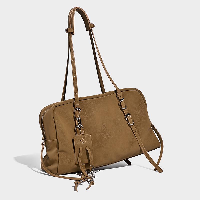 Unique Design Retro Matte Pillow Bag Fashion Underarm Bag 2025 New High-end Feel Shoulder Bag Cross-border Women's Bag