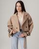 Women's Short Trench Coat PERRY 9306 Beige
