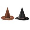 Halloween Party Witch Hats Party Wide Brimmed Pointed Hat Accessory Unique Witch Hat Conjurer Hat