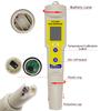 Hochpräzises PH-Meter 2 in 1 Wasserqualitätstester PH-Temp-Detektor ATC Wasserdicht Säuremessgerät PH-Teststift für Aquarium Pool