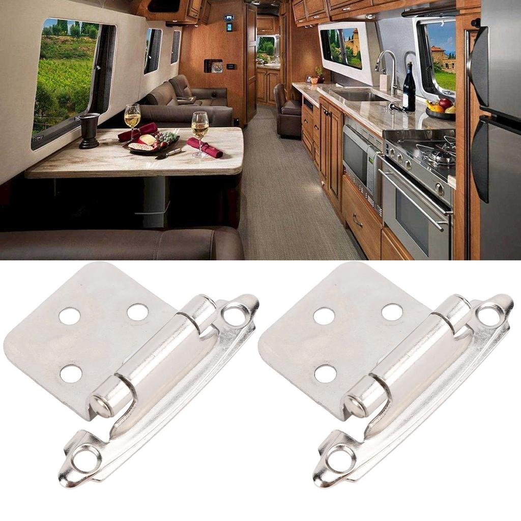 RV Cabinet Hinge 1Celsius2in Overlay Self Closing Cabinet Hinge Hardware for Rv Boat Bathroom Kitchen