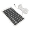 2W 5V Portable Solar Panel USB Type C High Efficiency Polycrystalline Silicon Mini Small Solar Panel for Outdoor Travel