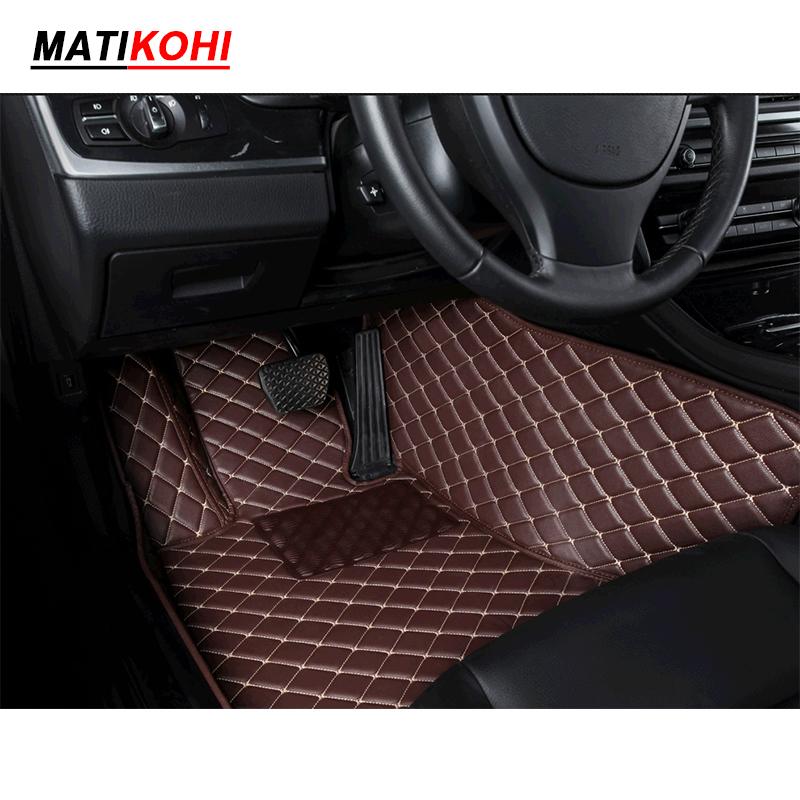 MATIKOHI Custom Car Floor Mats For Skoda KAMIQ Auto Carpets Foot Coche Accessorie