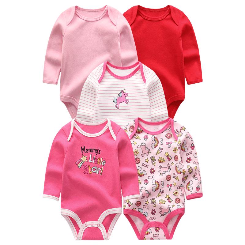 

Одежда для малышей, модные хлопковые комбинезоны с длинными рукавами для новорожденных мальчиков и девочек, комбинезоны с героями мультфильмов, 7 шт./компл., комбинезоны roupas de bebe 12M