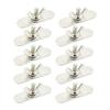 10x Butterfly Shaped Screws for Window Seal Kit Seamless Easy Installation Air Conditioner