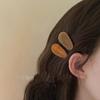 Elegant French Hair Clip Drop-shaped Acetic Acid Duckbill Clip Vintage Hair Styling