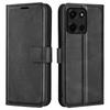 For Motorola Moto G 5G (2025) Stand Case Anti-Scratch Calf Texture Leather Phone Cover