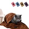 35*75cm/50*100cm Microfiber Pet Bath Towel Embroidered Super Soft Absorbent Cat For Dogs Blanket Grooming Supplies