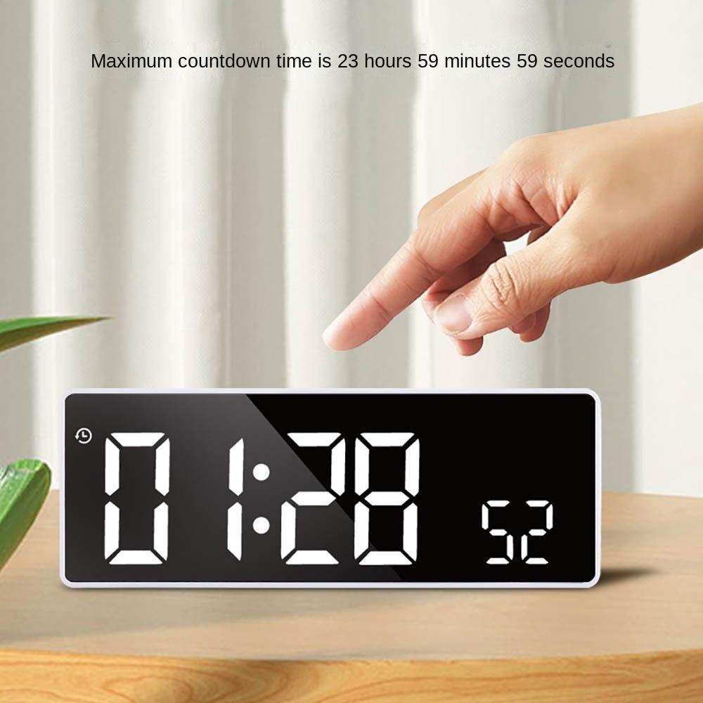 Temperature Alarm Clocks Multi-functional Display Table Clock Electronic Clock  for Bedroom