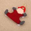 4 Pcs Christmas Ornaments Sitting Doll Hanging Pendant Party Supplies for Holiday Wedding Party Wreath Decoration
