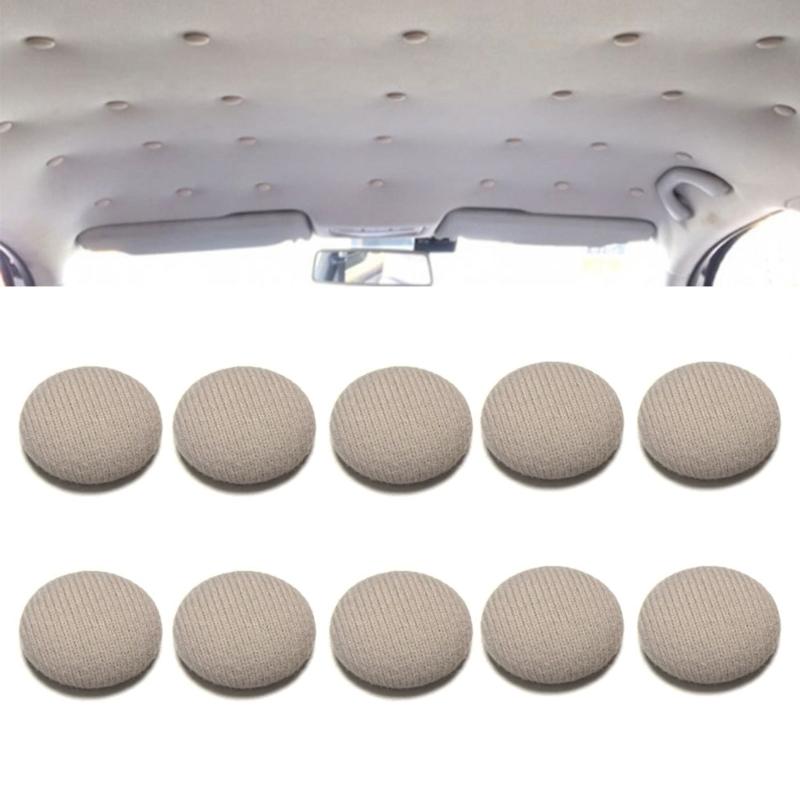 Car Headliner Ceiling Fastener Caps Fixing Repair Button Auto Roof Snap Rivets