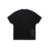 Li Ning X Jackie Chan Collaboration Solid Color Crew Neck Pullover Short Sleeve T-Shirt Men T-Shirts Black AHSU189-1