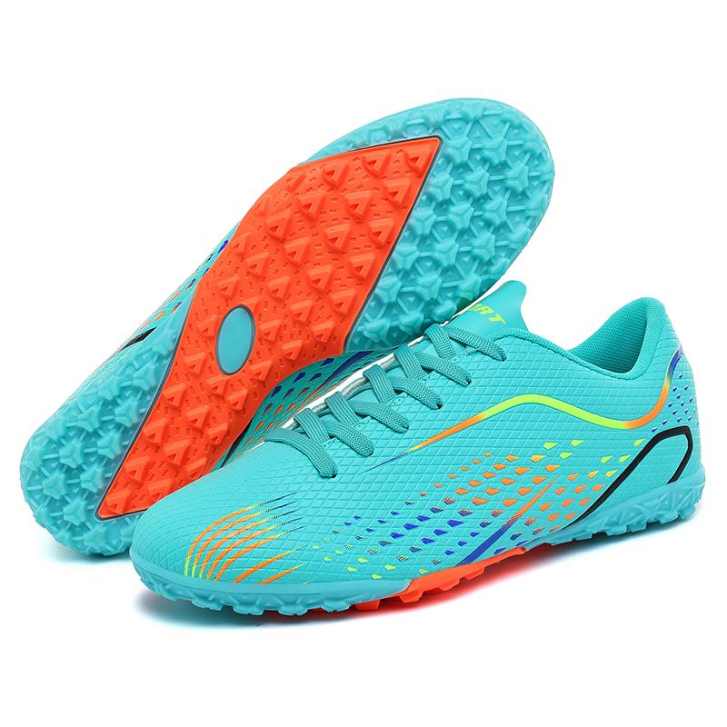 Unisex 32-46 Mens Football Shoes Training Artificial Captain Football Shoes for Kids