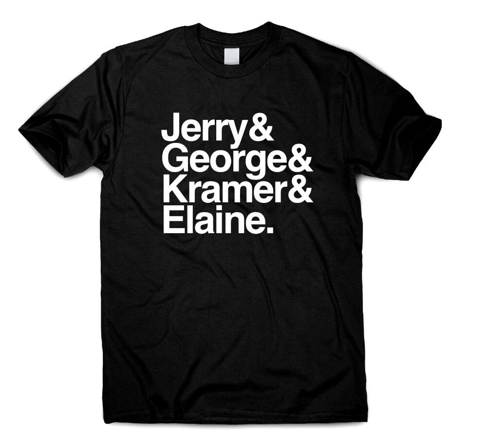 Jerry George Kramer Elaine Tshirt Seinfeld Lovers Characters Gift Present Unisex L