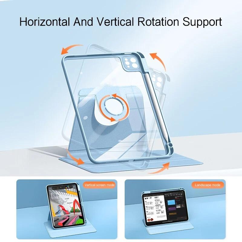 Acryl-Ledertasche für Samsung Galaxy Tab S9 Plus Cover S7 FE S8 Plus S7 Plus 12,4 S9 S8 S7 11 S6 Lite 2022 10,4 A8 10,5 Tablet-Abdeckung