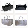 Versatile Large Felt Tote Bag - Commuting, Crossbody & Single Shoulder Styles