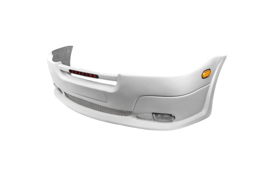 Передний бампер 2 фары (под покраску) для Volkswagen Crafter 2006-2016 гг
