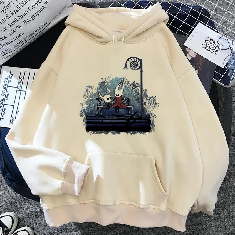 Hollow Knight Pánské mikiny Korea Ulzzang Grunge Y2k Estetické Fmale Podzimní a zimní pulovry Hoddies Grafický Streetwear