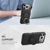 Denior Magnetic Rotating Stand Phone Case for iPhone 17 Pro with MagSafe Function