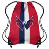 Sac De Sport À Cordon - FOCO - Team Stripe - 48 Cm X 35 Cm - 100% Polyester - Washington Capitals
