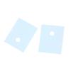 50 Pcs To-3P Transistor Silicone Insulator Insulation Sheet