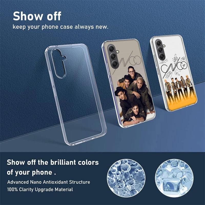 Cnco Boys Pop Phone Case for Samsung A17 A37 A57 A07 A16 A26 A36 A56 A06 A02S A12 A22 A32 A52S A04S A14 A24 A34 A54 A03 A13 A33
