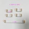 2X Mechanical Keyboard Steel Plate Balance Shaft Keyboard Accessories Transparent Plate Mounted Stabilizer Gold Plated Wire