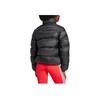 Adidas Originals Adicolor Short Puffer Jacket Fashion Logo Zipper Stand Collar Lightweight Quilted Cotton Jacket Women Jackets Black JD0420