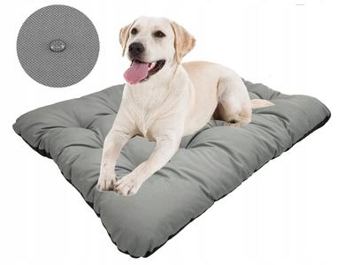 Hundebettkissen PRESTIGE 120x80 Cm Wasserdicht Grau