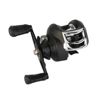 Felimoa Baitcasting-Rolle mit rechten und linken Griffen für Meereis-Pier-Sabiki- und Jigging-Angeln, Süßwasser, Angeln, Angeln, Angeln,