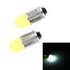 2 peças BA9S 2W 150 LM 6000K lâmpada de luz de folga para carro, DC 12V(Luz branca)