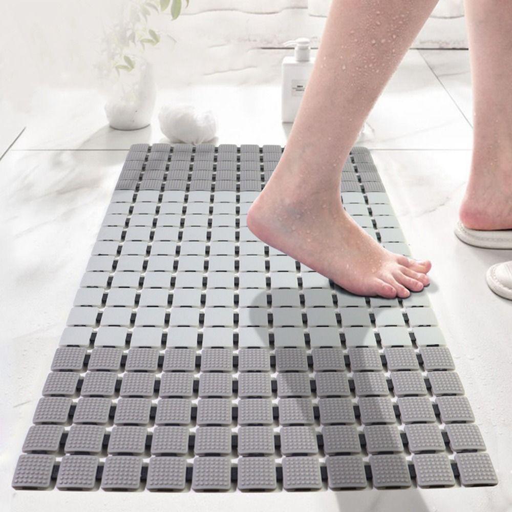 

Коврик для ванной комнаты с противоскользящей защитой от плесени и присоской, складной, для пола, для душа, ванной, гостиной Style 2