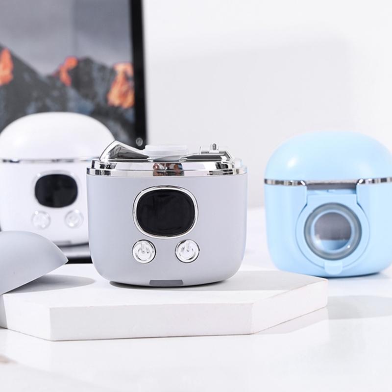 Electric Nail Clippers with ABS Safety Handle and AntiSlip Grip for Secure Nail Cutting Experience at Home or Travel