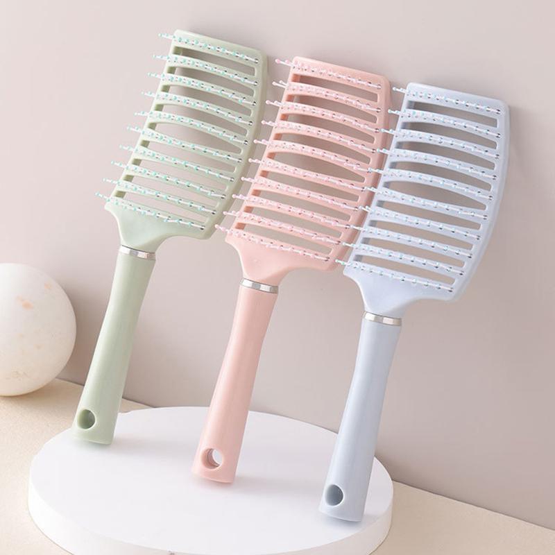 Entwirrbürste Professioneller Damenkamm Nasshaarbürste Kopfhautmassagekamm Bürste für Haare Friseur Friseurwerkzeuge